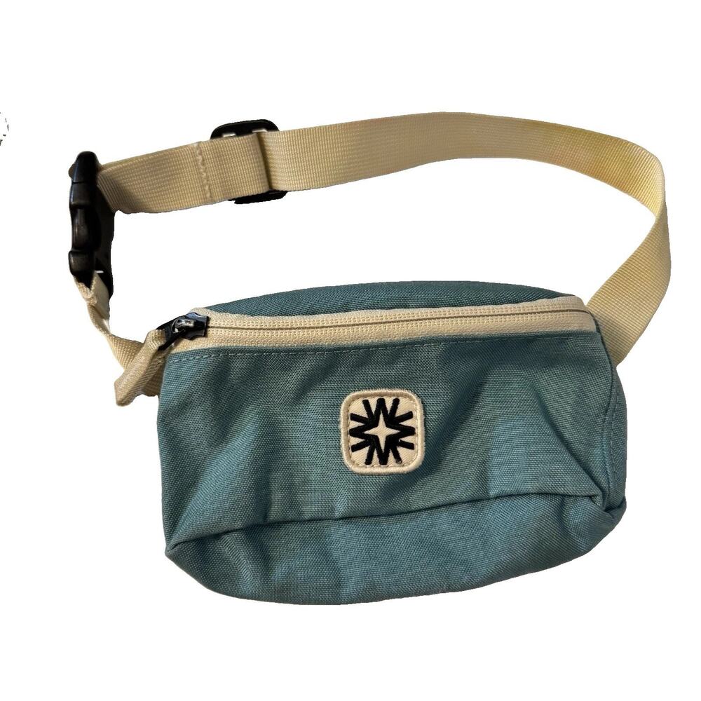 Walker Family Goods LIL' LOUIE Canvas Sling Waist BAG PACK Teal Active Wear